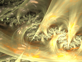 Imaginatory fractal abstract background Image