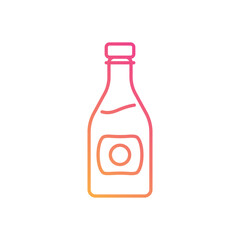Ketchup vector icon