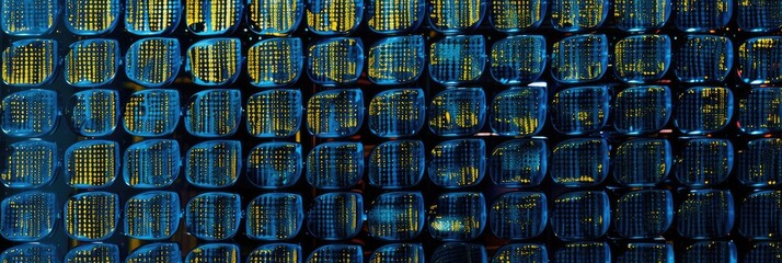 Fototapeta premium Abstract Cryptocurrency Network Pattern Background