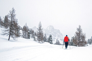 Winterwandern in den Dolomiten