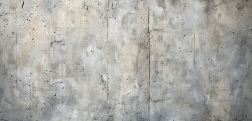 Panoramic View of Textured Concrete Wall
