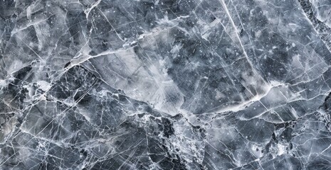 Obraz premium A close-up of grey marble texture, showcasing the intricate patterns and textures that make it an iconic material for interior design and architecture