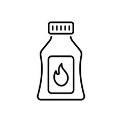 Chili Sauce vector icon