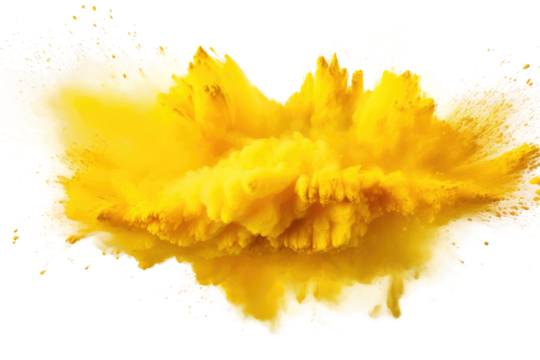 Sunshine Meltdown on Transparent PNG Background.
