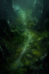 DnD Battlemap Forest of the Ethereal Echoes.