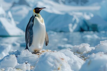 Obraz premium The Emperor Penguins of Antarctica