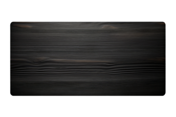 The Enigmatic Depths of Midnight Wood on Transparent PNG Background.