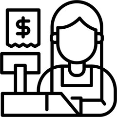 Cashier Icon