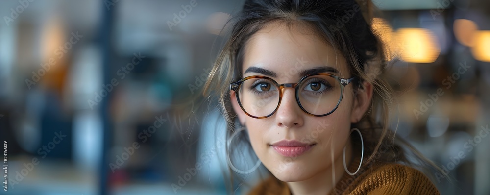 Poster determined female student focused on expanding software development skills at coding bootcamp