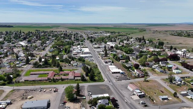 davinport washington aerial view summer