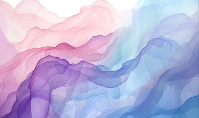 Obraz premium Colorful Pastel watercolor brush stokes background.