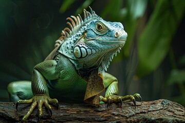 Fototapeta premium Close ups of lizards