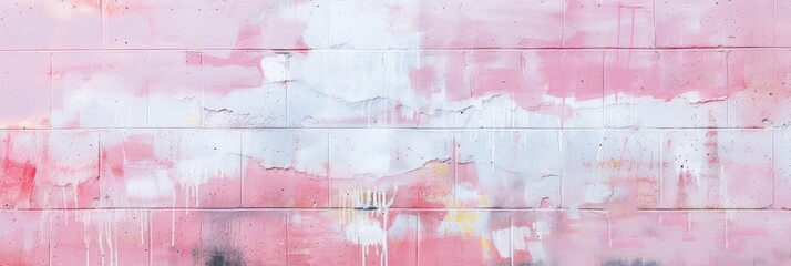 Abstract Pink and White Textured Background