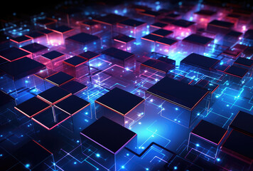 Next-Generation Digital Blockchain Network Concept