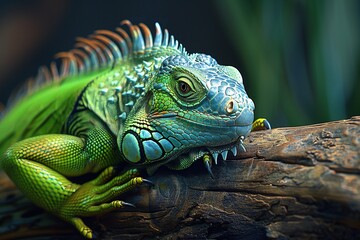 Fototapeta premium Close ups of lizards