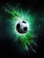 Galactic Soccer Explosion - Unleash the Power