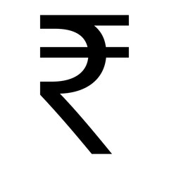 Rupee Currency Icon, Simple Icon Vector Design, best used for presentation, application, web and banner