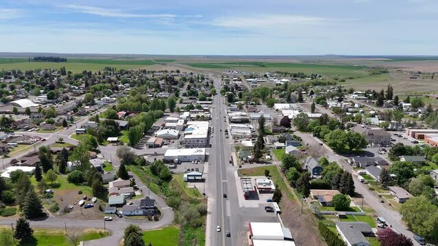 davinport washington aerial view summer