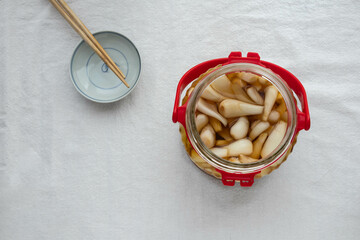 らっきょうの甘酢漬け