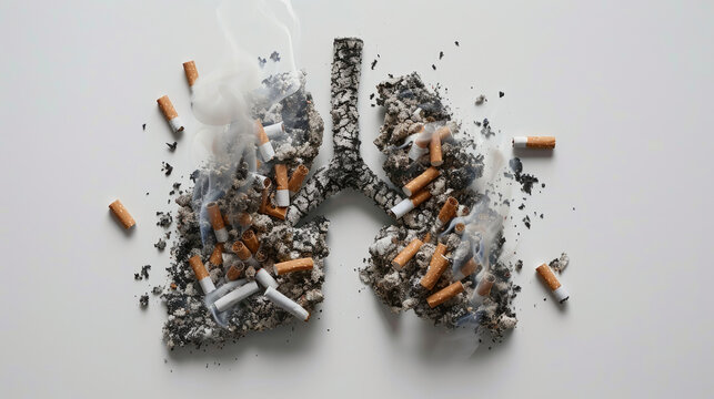 cigrette lungs