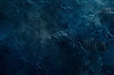 Naklejka premium Dark Blue Background with Grunge Texture in High Resolution