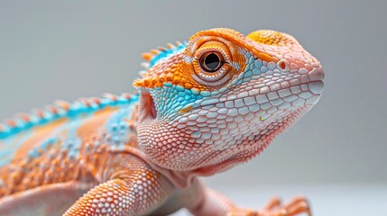 Fototapeta premium Iguana studio shot