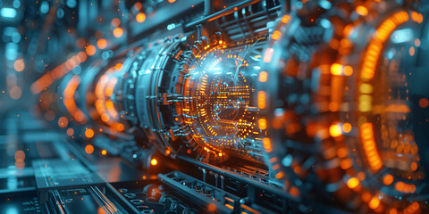 Close-up of innovative engineering and business solutions visualized on a global scale, high-resolution, high-definition (HD), ultra high-definition (UHD), professional-grade