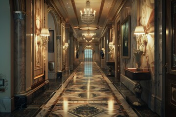 Classical Corridor Interior