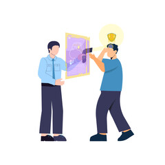 Microchip data illustration