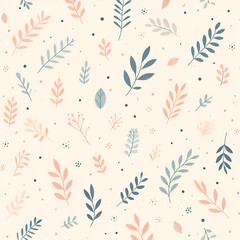 pattern of leaves.Generative AI