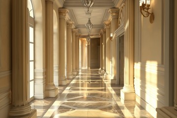 Classical Corridor Interior