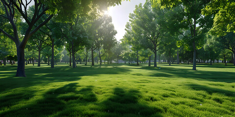 Background wallpaper nature Most Amazing and Trending HD wallaper, A serene and inviting scene showcasing lush green grass and vibrant woods in a park