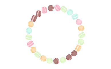 マカロンのフレーム　②