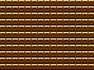 Mosaic tile background painting (orange)