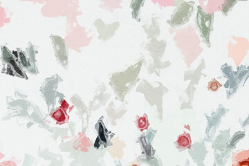 Oil painting and various floral illustrations of beautiful weddings featuring tigers, monkeys, and birds