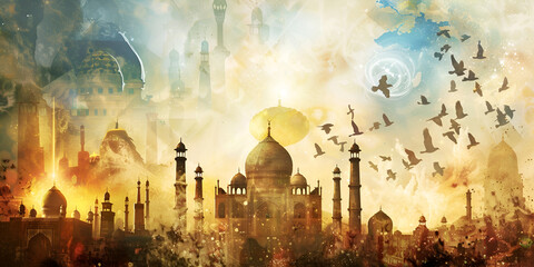 Ramadan Kareem Islamic Background