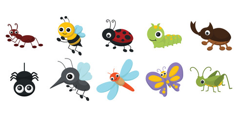 Bugs Vector Set