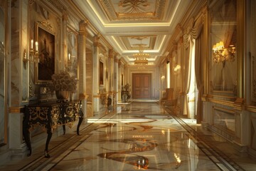 Classical Corridor Interior