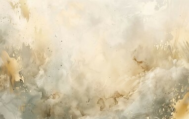 Closeup of white and golden marble background, light and  beige, intricate landscape wallpaper.