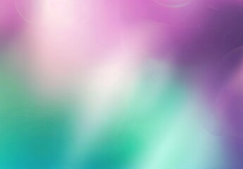 Beautiful blurred background for design with copy space and colorful green, purple gradient color backdrop for creative artwork or banner design.