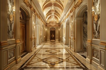 Classical Corridor Interior