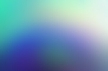 Fototapeta premium Shades of blue color abstract formless empty background. Blur gradient illustration.