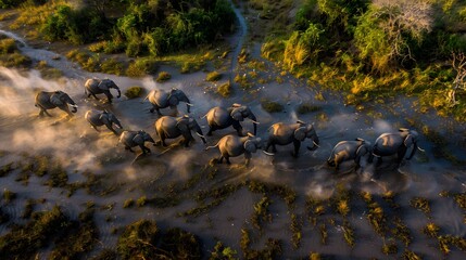 migration activities of elephant
