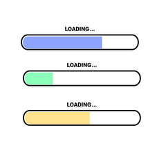 Obraz premium Loading Icon Sign 