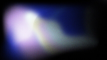 Holographic neon background blurred gradient. Dark colorful digital grain noise texture overlay