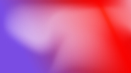 Vibrant blurred grainy gradient background texture. Template empty space