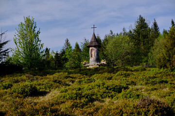 Fototapeta premium The Makow Beskids. Landsape, near Bogdanowka