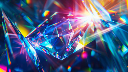 Radiant technology sense texture abstract KV main visual business PPT background
