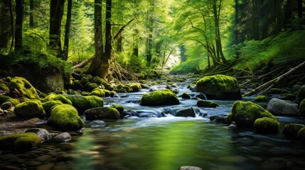 Obraz premium Breathtaking nature background.