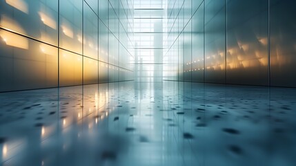 Fototapeta premium Sleek and Luminous Backdrop for Modern Gadgets and Electronics Presentation